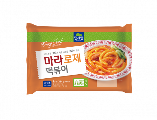 얼얼한 매운맛과 로제의 부드러움을 담아낸 ‘마라로제떡볶이’ 냉동간편식 출시